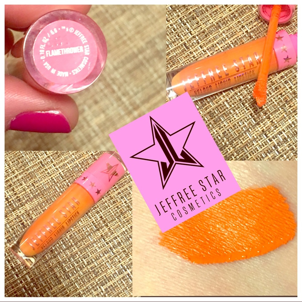 Jeffree Star Velour Liquid Lip flamethrower
